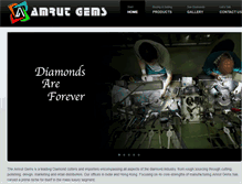 Tablet Screenshot of amrutgems.com